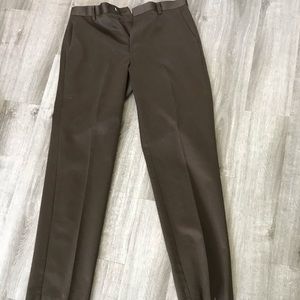 Dockers flat front brown pants. 36 x 34